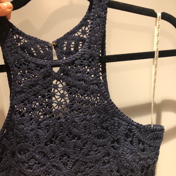 Sz S Lilly Pulitzer JAIMIE KNIT LACE SHIFT DRESS - Picture 5 of 8